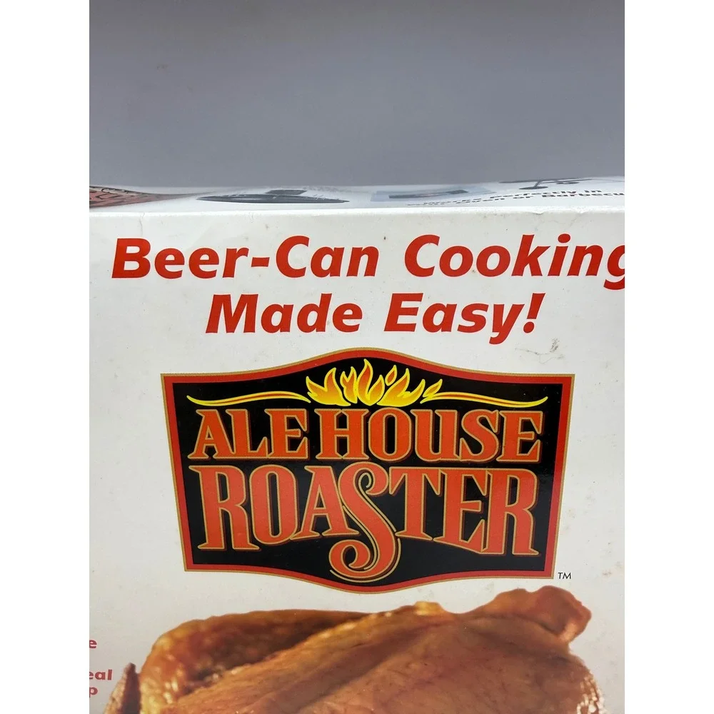 Ale House Roaster Beer Can Chicken Cooker Vertical Roasting Pan As Seen On TV